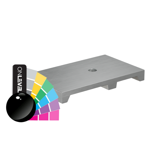 TF-3620 afstandhouder dikte 18mm, aluminium RAL glanzend