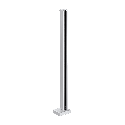 ONLEVEL GUARDIAN OF THE UNIVERSE eindstaander top open 58x58mm H=1100mm glas 10.76mm