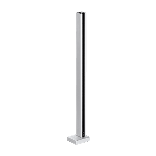 ONLEVEL GUARDIAN OF THE UNIVERSE eindstaander top handleuning 58x58mm H=1100mm glas 10.76mm