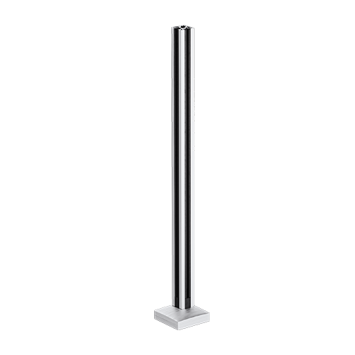 ONLEVEL GUARDIAN OF THE UNIVERSE hoekstaander top handleuning 58x58mm H=1100mm glas 10.76mm