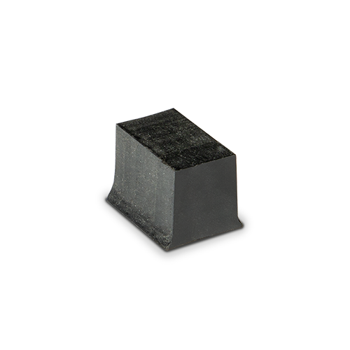 ONLEVEL AIRFORCE fixering blok glasdikte 10/10/4 (21.52mm), kunststof zwart